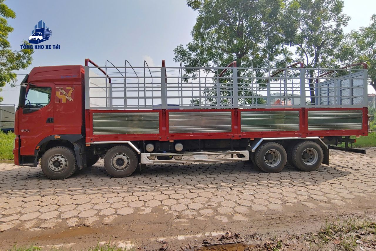 ChengLong 4 chân H7 360HP thùng bạt cao 2m52 mới nhất